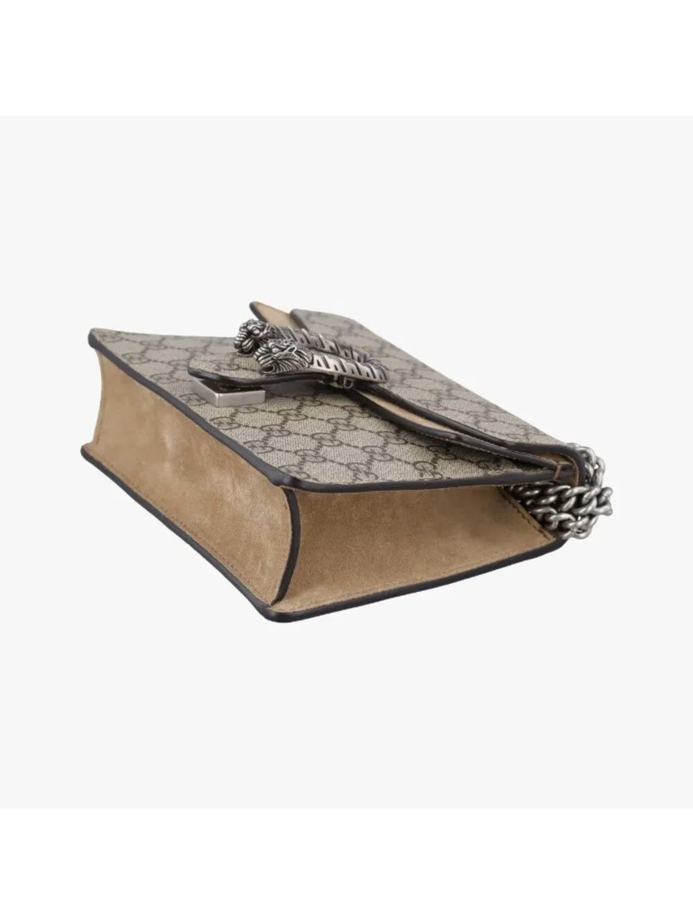 ★SOLD★ Gucci Dionysus Beige Brown Canvas Shoulder - Picture 4 of 15
